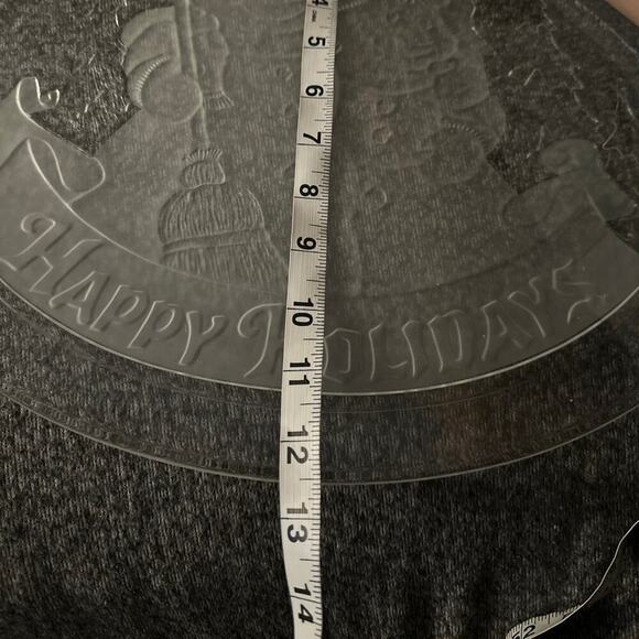 Vintage Home Interiors Happy Holidays Platter - Picture 4 of 4